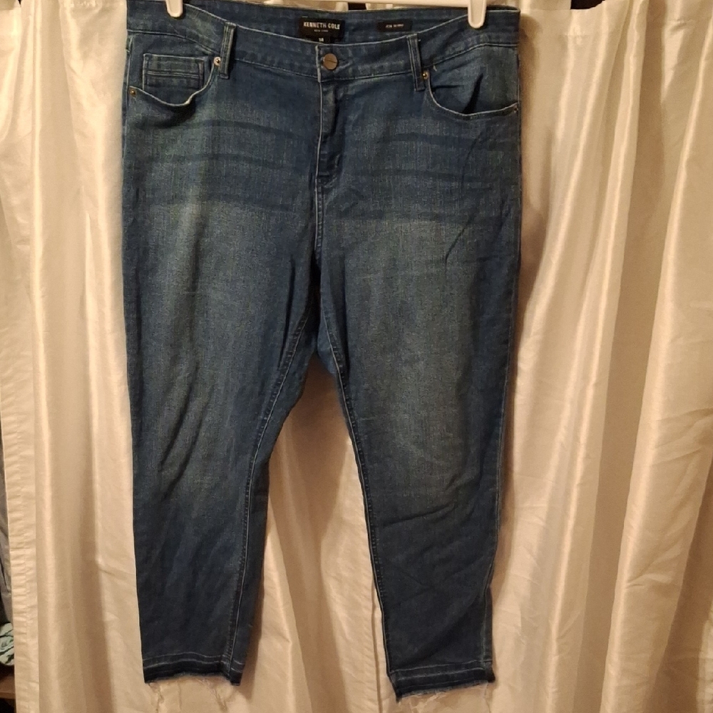 Kenneth Cole Women's Denim Skinny Jeans 14